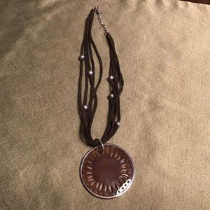 Silpada Pen Shell Pendant Necklace